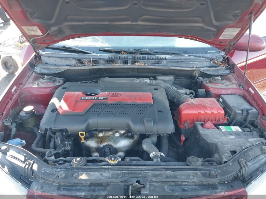 2006 Kia Spectra Ex/Lx/Sx VIN: KNAFE121765273372 Lot: 43979611