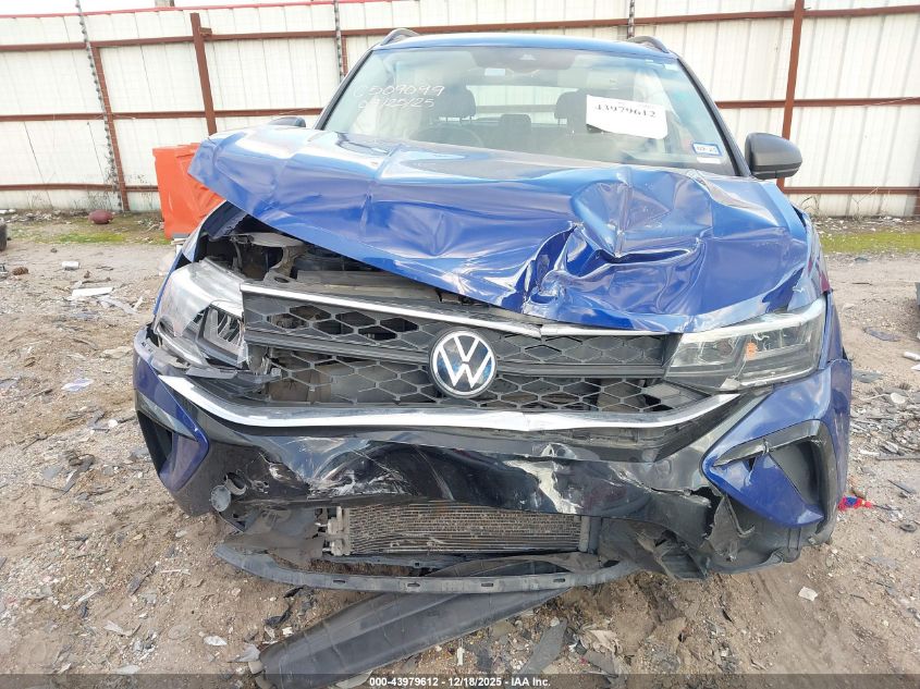 2023 Volkswagen Taos 1.5T S VIN: 3VVDX7B27PM329968 Lot: 43979612