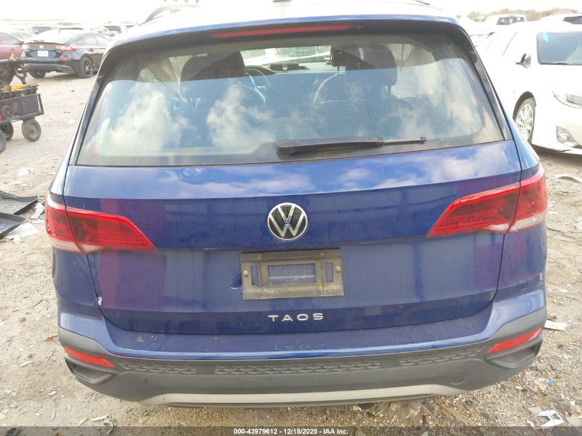 2023 Volkswagen Taos 1.5T S VIN: 3VVDX7B27PM329968 Lot: 43979612