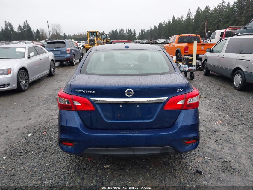 2019 Nissan Sentra Sv VIN: 3N1AB7AP1KY445278 Lot: 43979613