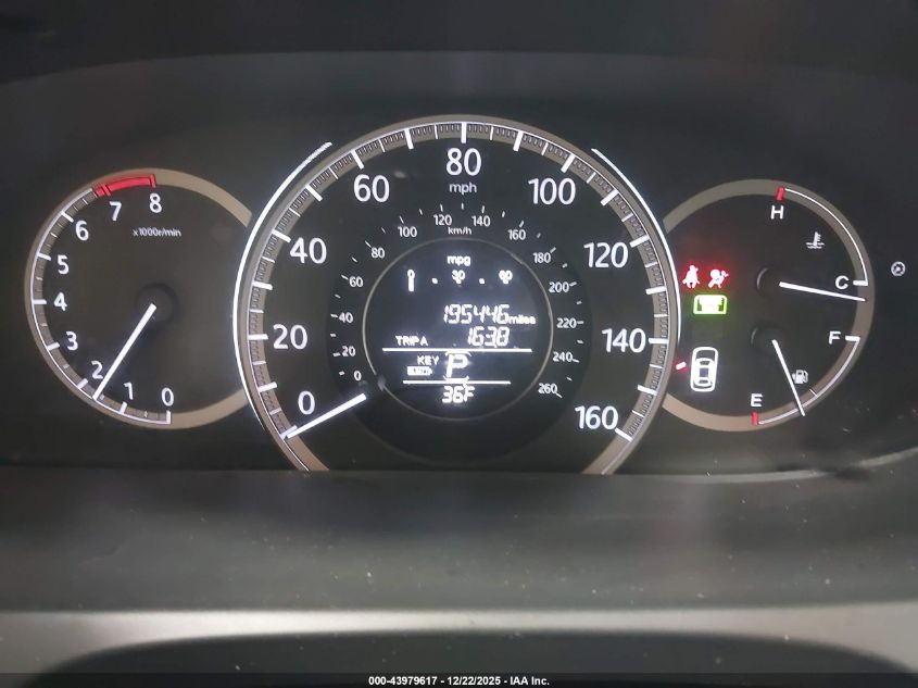 2013 Honda Accord Sdn Ex-L VIN: 1HGCR2F8XDA172310 Lot: 43979617