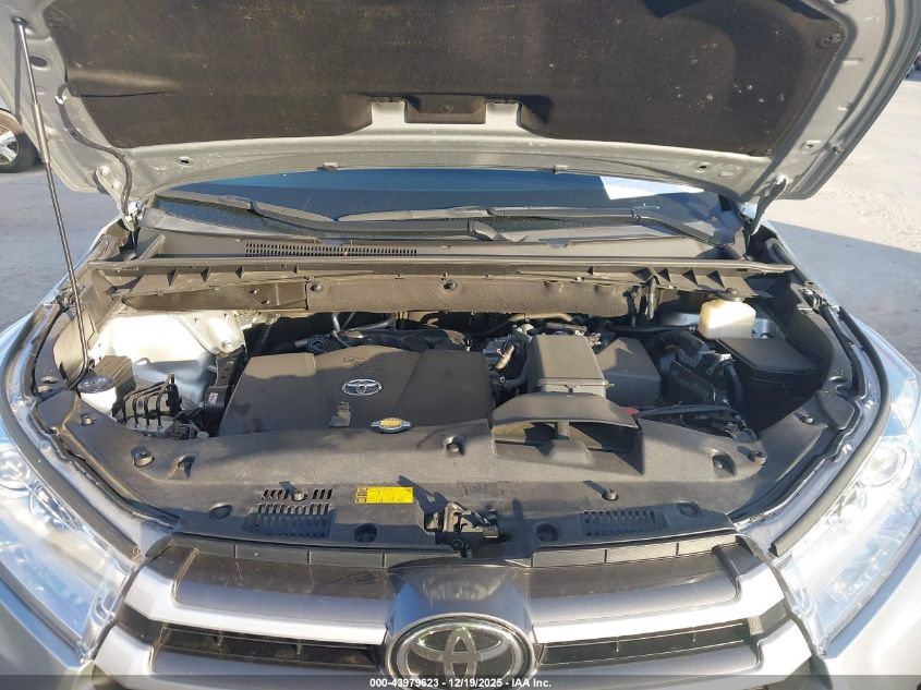 2017 Toyota Highlander Xle VIN: 5TDJZRFH6HS424044 Lot: 43979623
