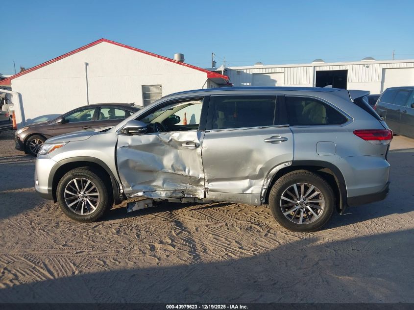 2017 Toyota Highlander Xle VIN: 5TDJZRFH6HS424044 Lot: 43979623