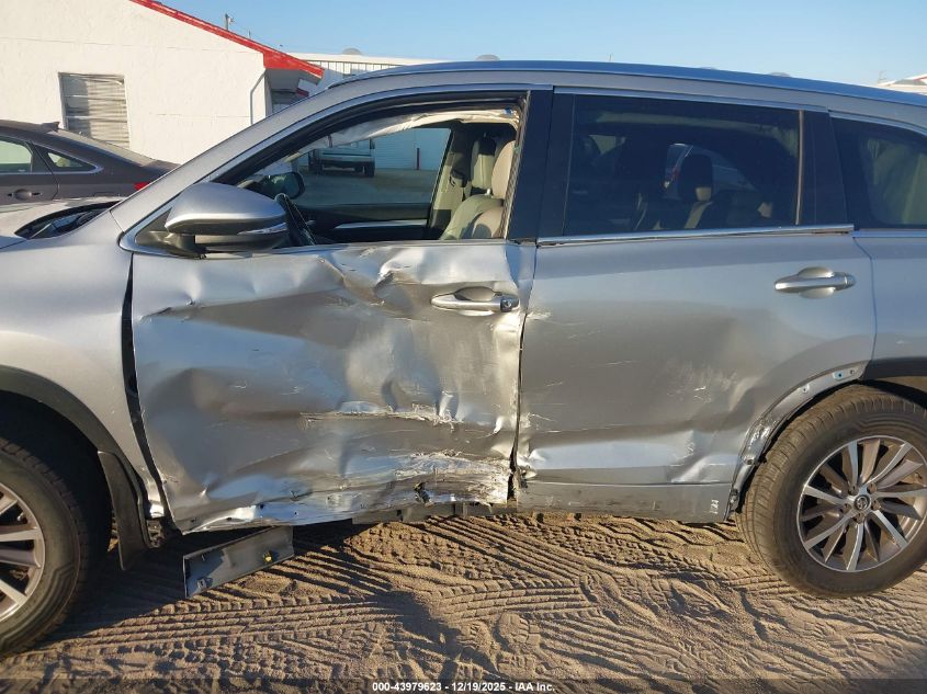 2017 Toyota Highlander Xle VIN: 5TDJZRFH6HS424044 Lot: 43979623