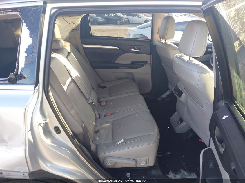 2017 Toyota Highlander Xle VIN: 5TDJZRFH6HS424044 Lot: 43979623