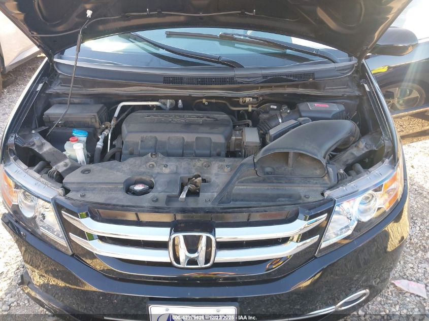 2016 Honda Odyssey Ex-L VIN: 5FNRL5H60GB040479 Lot: 43979626