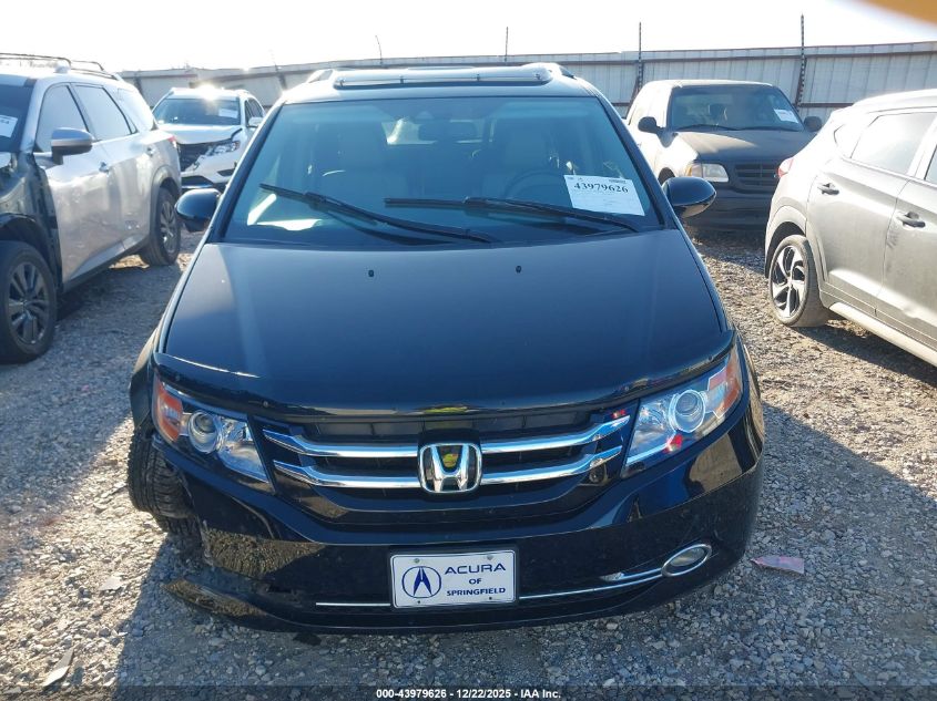 2016 Honda Odyssey Ex-L VIN: 5FNRL5H60GB040479 Lot: 43979626