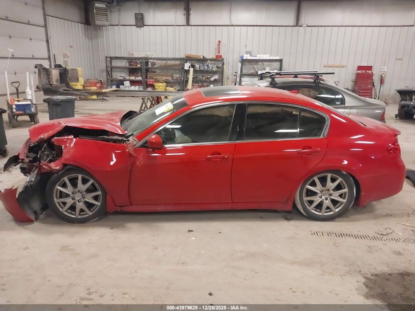 2011 Infiniti G37X VIN: JN1CV6AR4BM404240 Lot: 43979629