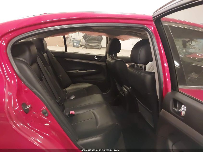 2011 Infiniti G37X VIN: JN1CV6AR4BM404240 Lot: 43979629