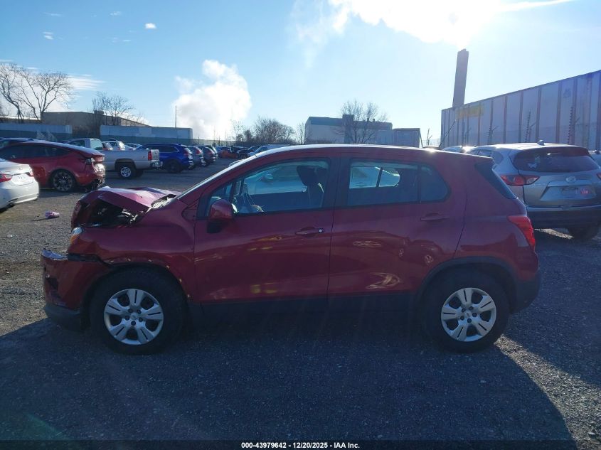 2015 Chevrolet Trax 1Ls VIN: KL7CJKSB0FB245038 Lot: 43979642