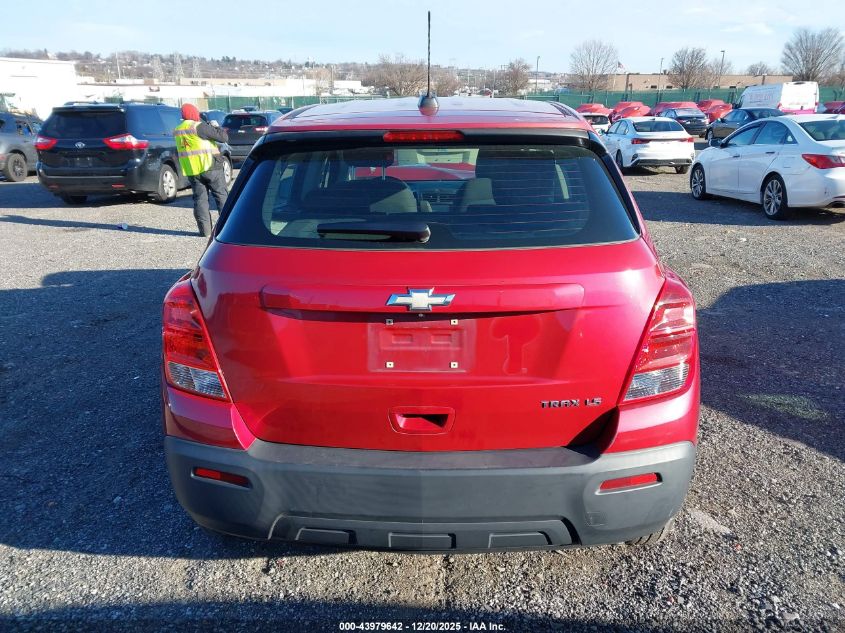 2015 Chevrolet Trax 1Ls VIN: KL7CJKSB0FB245038 Lot: 43979642