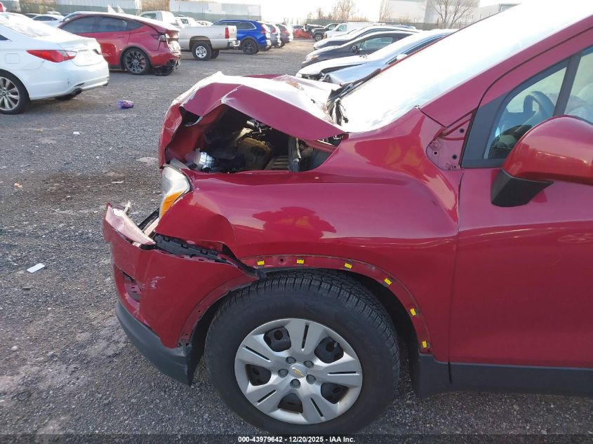 2015 Chevrolet Trax 1Ls VIN: KL7CJKSB0FB245038 Lot: 43979642