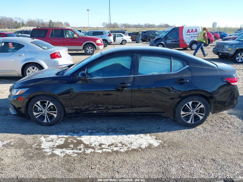 2022 Nissan Sentra Sv Xtronic Cvt VIN: 3N1AB8CV8NY241079 Lot: 43979645