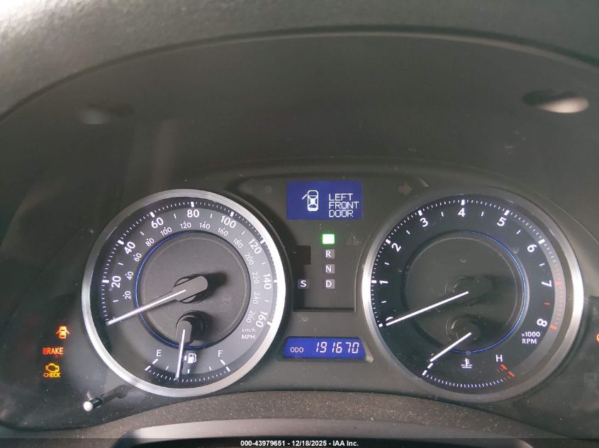 2011 Lexus Is 250 VIN: JTHBF5C2XB2101585 Lot: 43979651