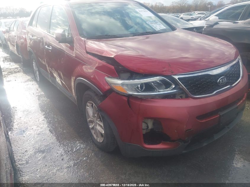 2015 Kia Sorento Lx VIN: 5XYKT3A64FG599752 Lot: 43979655