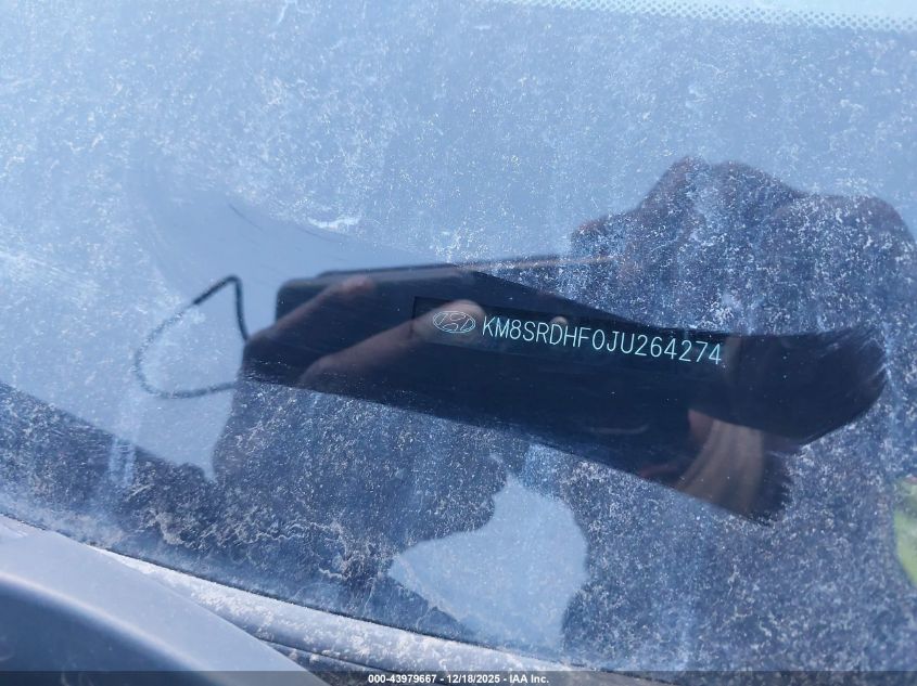 2018 Hyundai Santa Fe Se Ultimate VIN: KM8SRDHF0JU264274 Lot: 43979667