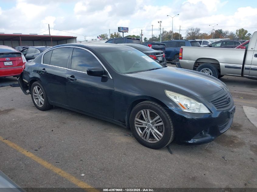 2012 Infiniti G37 Journey VIN: JN1CV6AP2CM629241 Lot: 43979668