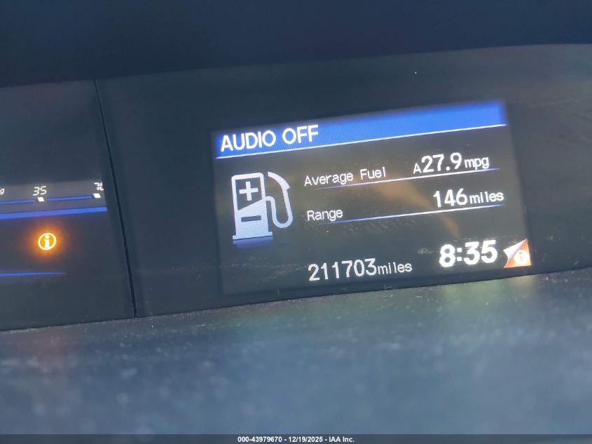 2012 Honda Civic Lx VIN: 19XFB2F55CE058300 Lot: 43979670