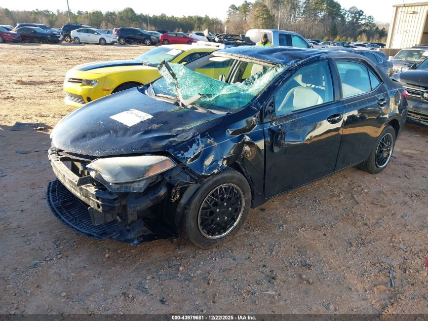 2015 Toyota Corolla Le VIN: 2T1BURHE2FC360922 Lot: 43979681