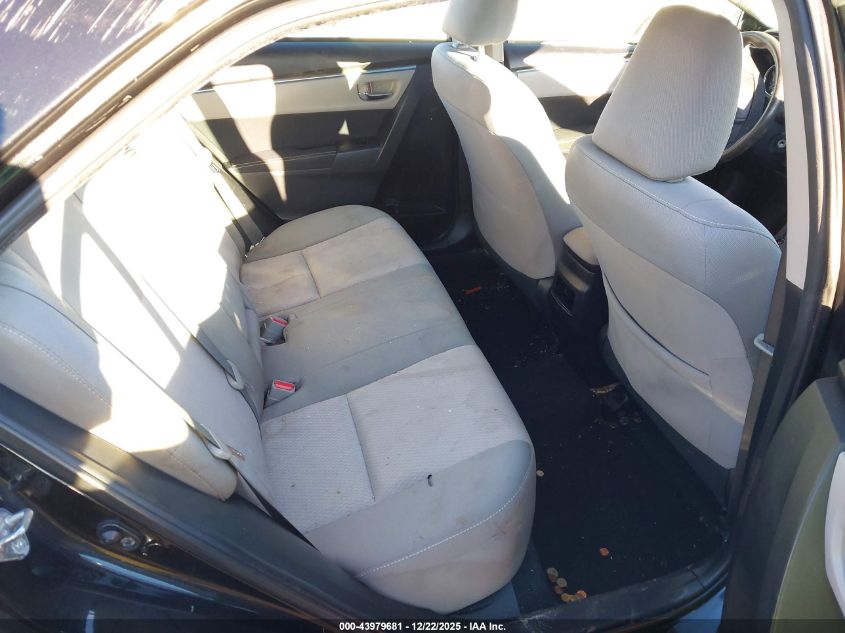 2015 Toyota Corolla Le VIN: 2T1BURHE2FC360922 Lot: 43979681