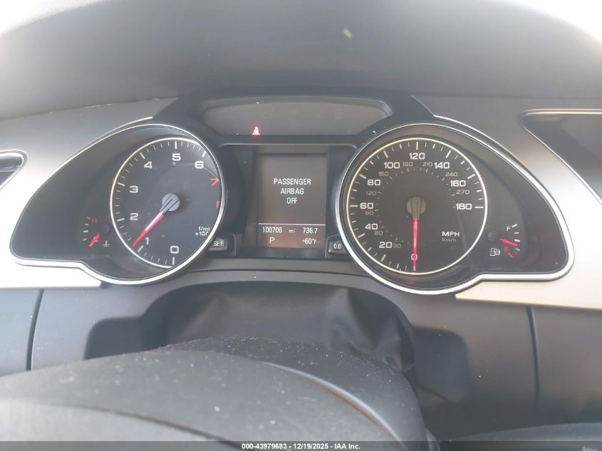 2011 Audi A5 2.0T Premium VIN: WAUVFAFR1BA020025 Lot: 43979683