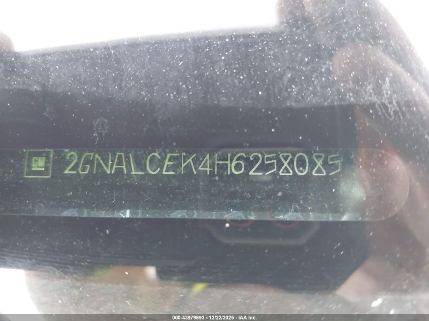 2017 Chevrolet Equinox Lt VIN: 2GNALCEK4H6258085 Lot: 43979693