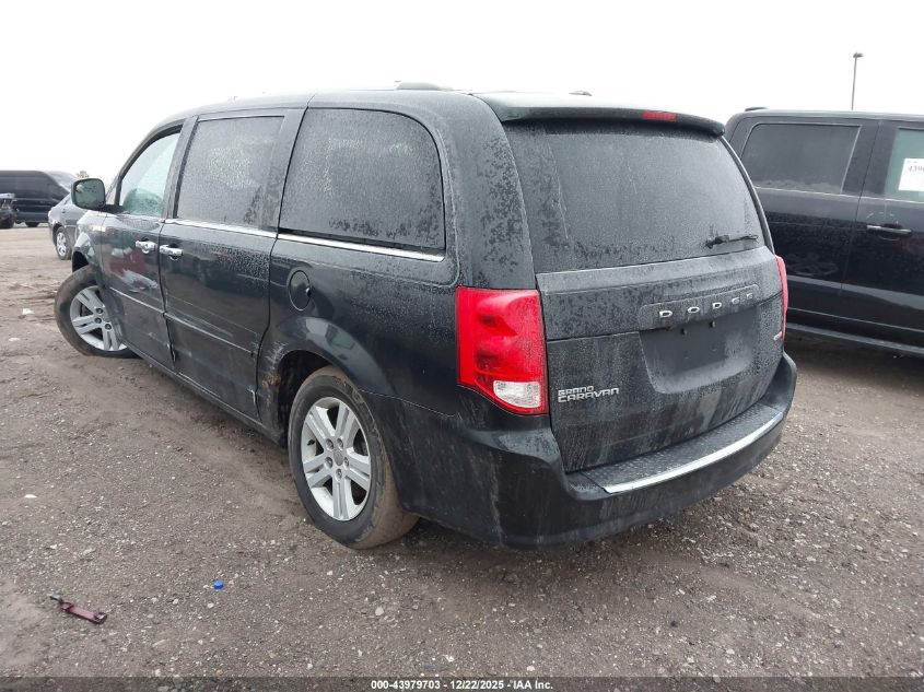 2013 Dodge Grand Caravan Crew VIN: 2C4RDGDG4DR593238 Lot: 43979703