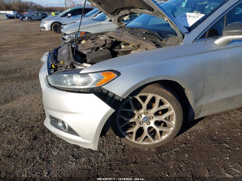 2013 Ford Fusion Titanium VIN: 3FA6P0K93DR247008 Lot: 43979717