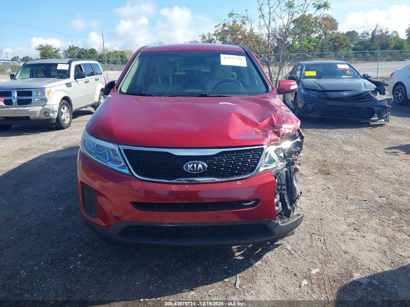 2015 Kia Sorento Lx VIN: 5XYKT3A61FG615325 Lot: 43979731