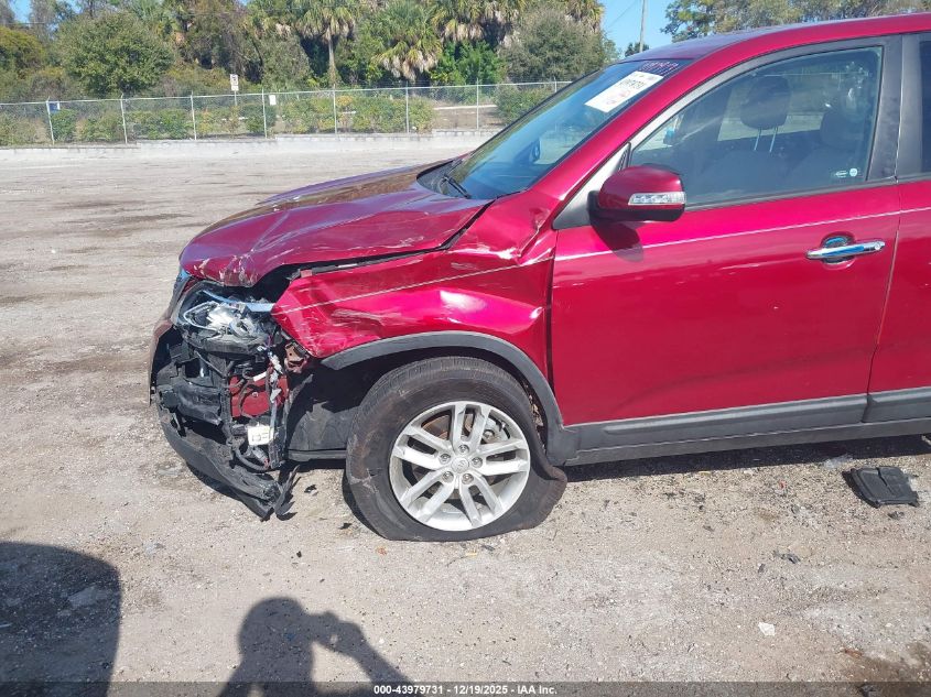 2015 Kia Sorento Lx VIN: 5XYKT3A61FG615325 Lot: 43979731