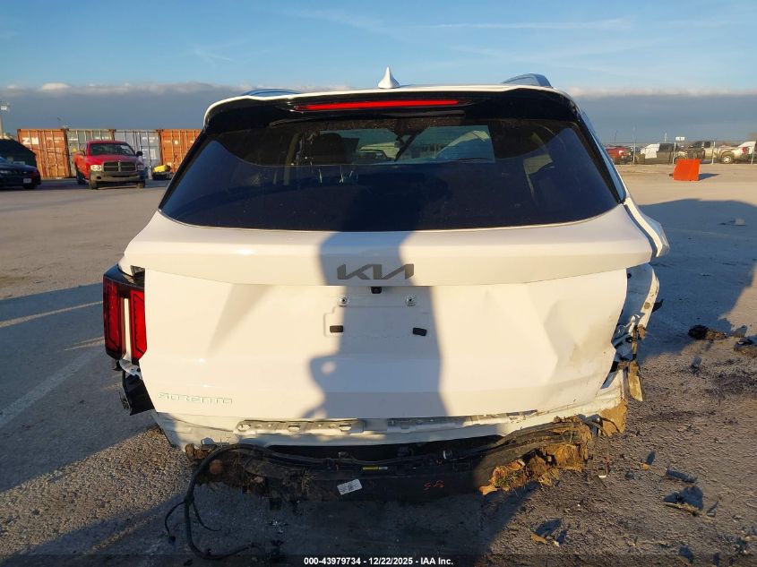 2025 Kia Sorento Ex VIN: 5XYRH4JF9SG379605 Lot: 43979734