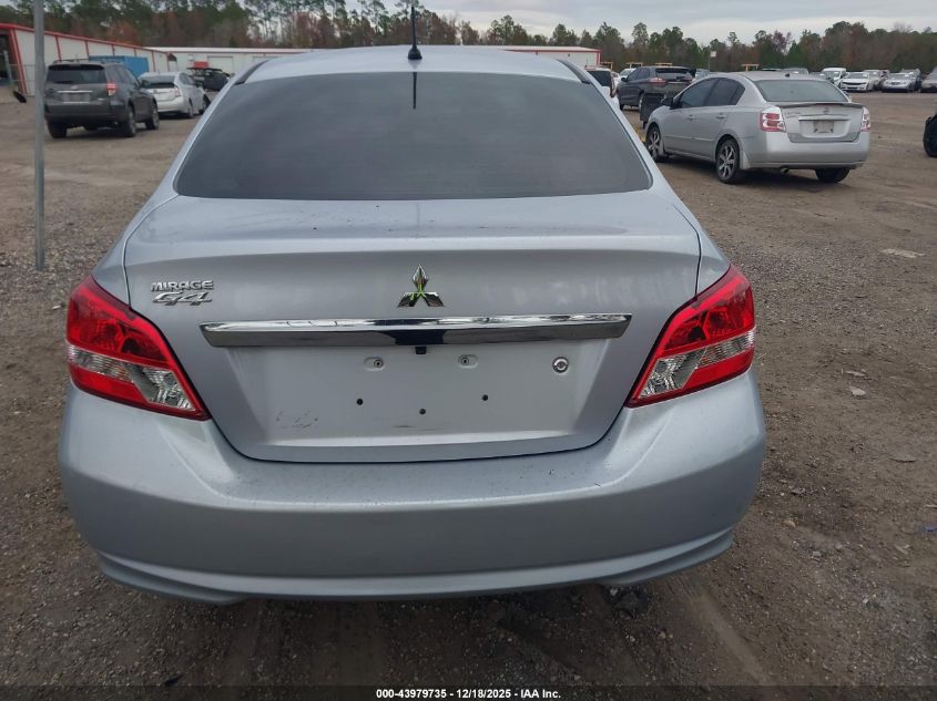 2020 Mitsubishi Mirage G4 Es VIN: ML32F3FJ2LHF04957 Lot: 43979735