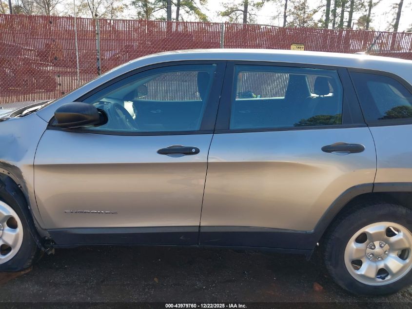 2017 Jeep Cherokee Sport Fwd VIN: 1C4PJLAB6HW662333 Lot: 43979760