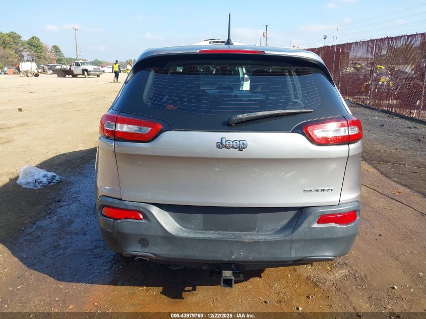 2017 Jeep Cherokee Sport Fwd VIN: 1C4PJLAB6HW662333 Lot: 43979760