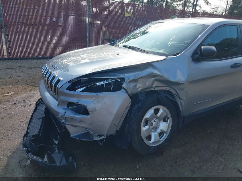 2017 Jeep Cherokee Sport Fwd VIN: 1C4PJLAB6HW662333 Lot: 43979760