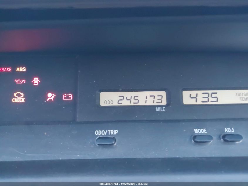 2001 Toyota Avalon Xl VIN: 4T1BF28BX1U163169 Lot: 43979764