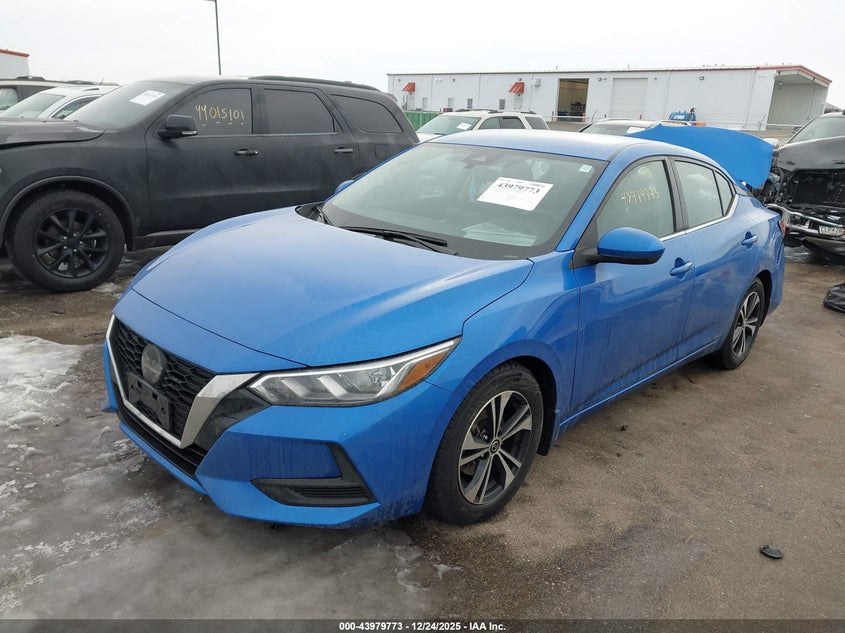 2022 Nissan Sentra Sv Xtronic Cvt