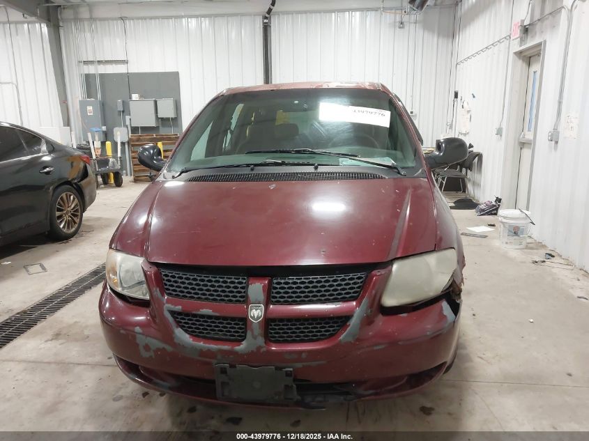2002 Dodge Caravan Se VIN: 1B4GP25312B623253 Lot: 43979776
