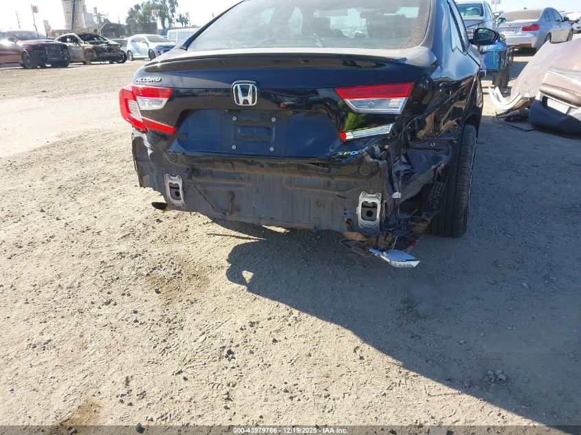 2021 Honda Accord Sport VIN: 1HGCV1F30MA085199 Lot: 43979786