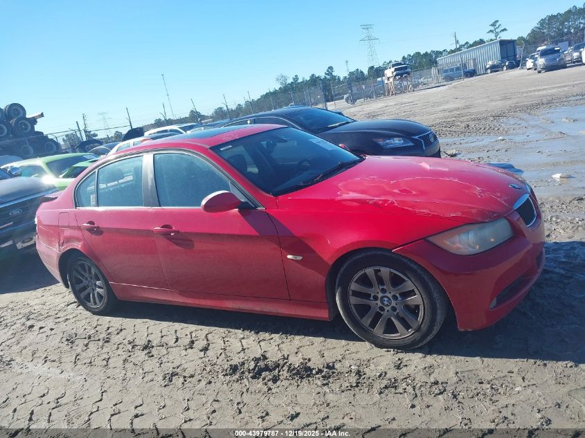 2006 BMW 325I VIN: WBAVB13536KX51200 Lot: 43979787