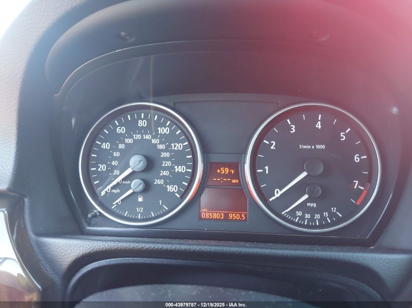 2006 BMW 325I VIN: WBAVB13536KX51200 Lot: 43979787