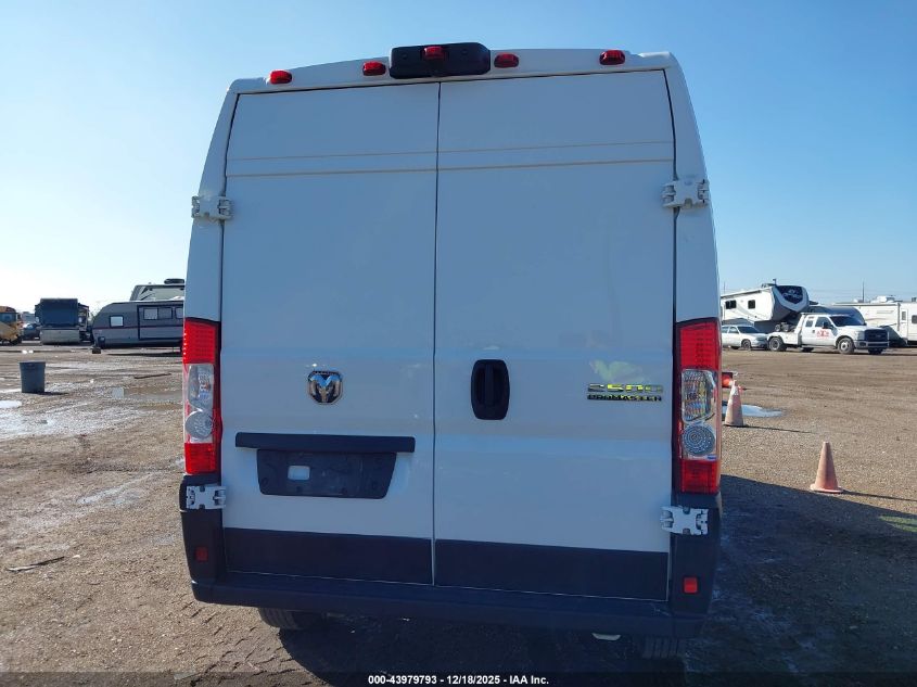 2023 Ram Promaster 2500 High Roof 159 Wb VIN: 3C6LRVDG9PE588884 Lot: 43979793