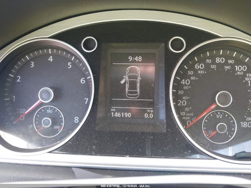 2016 Volkswagen Cc 2.0T Trend VIN: WVWBP7AN1GE513682 Lot: 43979795