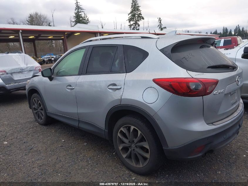2016 Mazda Cx-5 Grand Touring VIN: JM3KE2DY9G0727774 Lot: 43979797