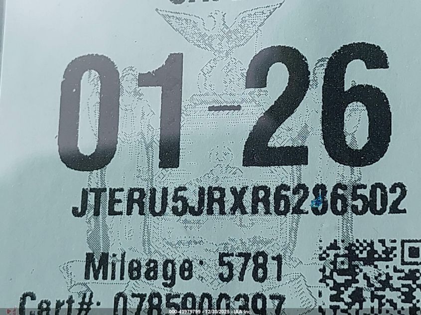 2024 Toyota 4Runner - JTERU5JRXR6286502