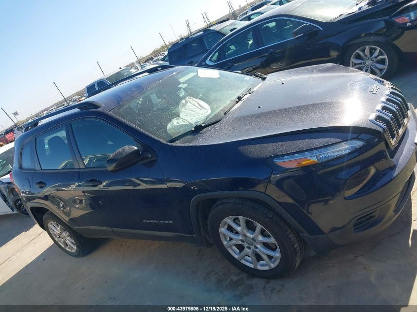 2015 Jeep Cherokee Sport VIN: 1C4PJLAB7FW761031 Lot: 43979806