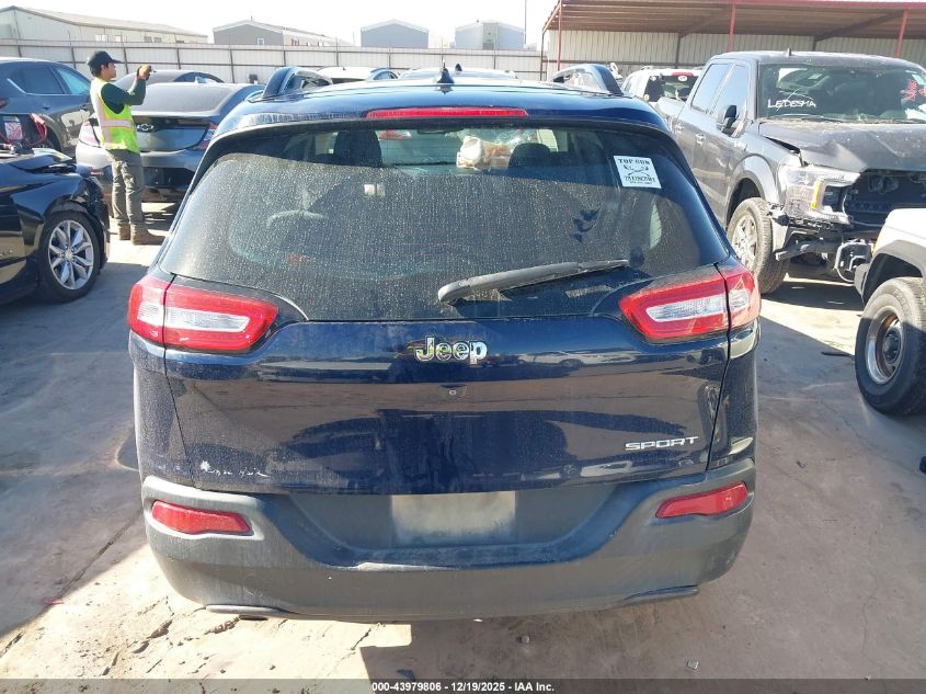 2015 Jeep Cherokee Sport VIN: 1C4PJLAB7FW761031 Lot: 43979806