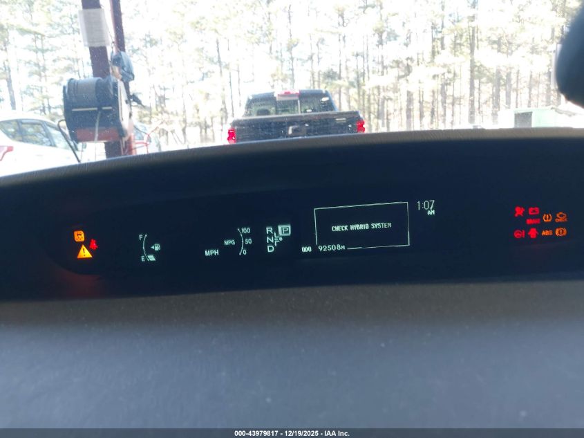 2011 Toyota Prius Two VIN: JTDKN3DU4B1474104 Lot: 43979817