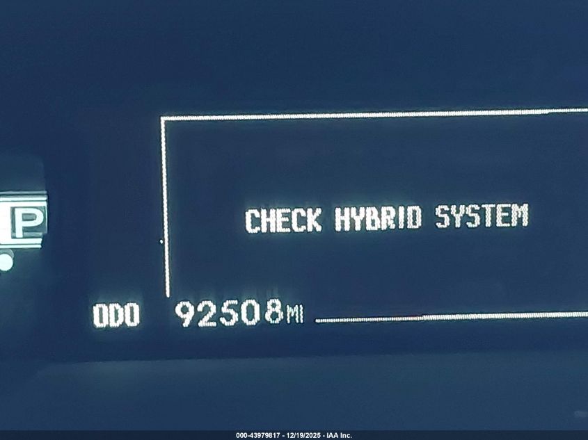 2011 Toyota Prius Two VIN: JTDKN3DU4B1474104 Lot: 43979817