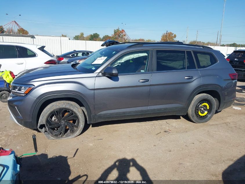 2022 Volkswagen Atlas 2.0T Se W/Technology VIN: 1V2KP2CAXNC553683 Lot: 43979832